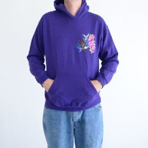 Lil Nas X Purple Band Tour Dates Pullover Cotton Coated Sweatshirt Medium
